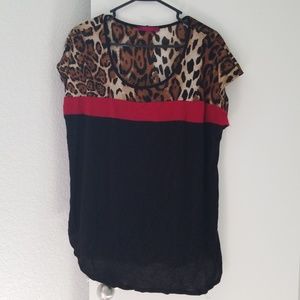 Fun leopard top